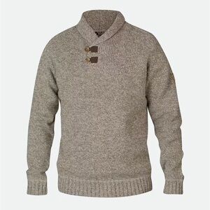 Fjallraven Men’s Lada Sweater in Fog Size S